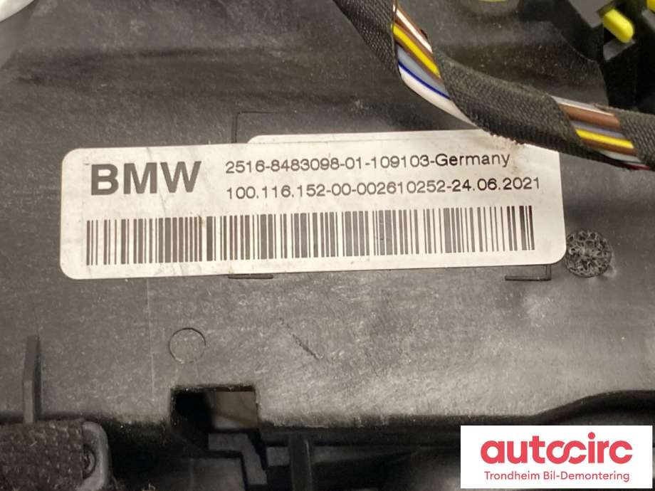 Girstang/girvelger automat til BMW 2-Serie, Active/Gran Tourer 2014-->> (F45/F46) (F45/F46) (25 16 5 B3A F07|)