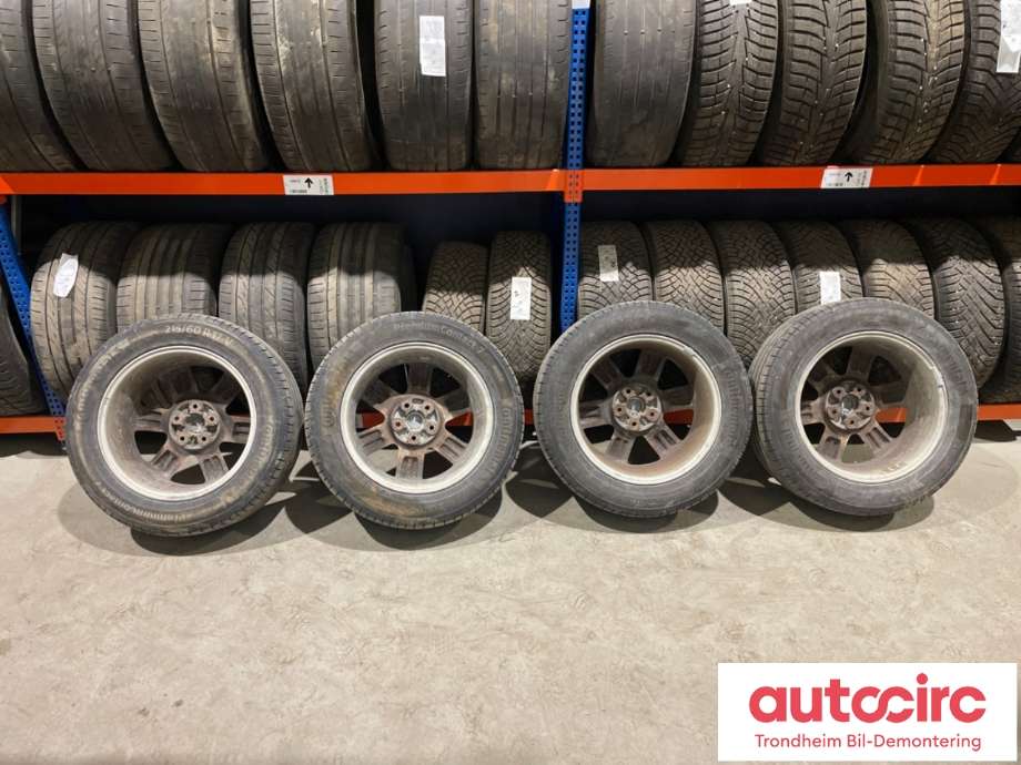 Hjulsett aluminium sommer til Nissan X-Trail 2002-2007 (T30) (T30) (17 TOMMER|215/60/R17 96V|PROD:4622|4MM)
