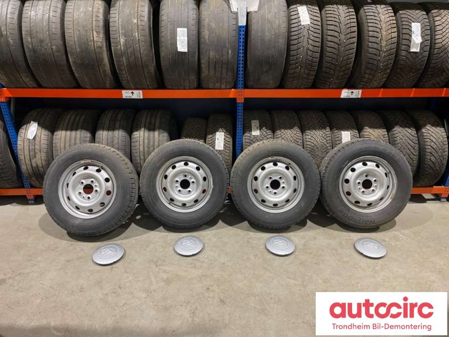 Hjulsett stål sommer til Maxus EV80, 2019-->> (16 TOMMER|215/70/R16C 108/106T)