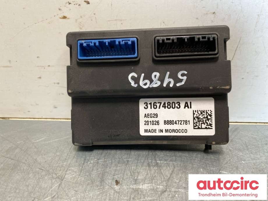 Styreenhet diverse til Volvo XC90 2015-2025 (Type II) (31674803|32230518|)