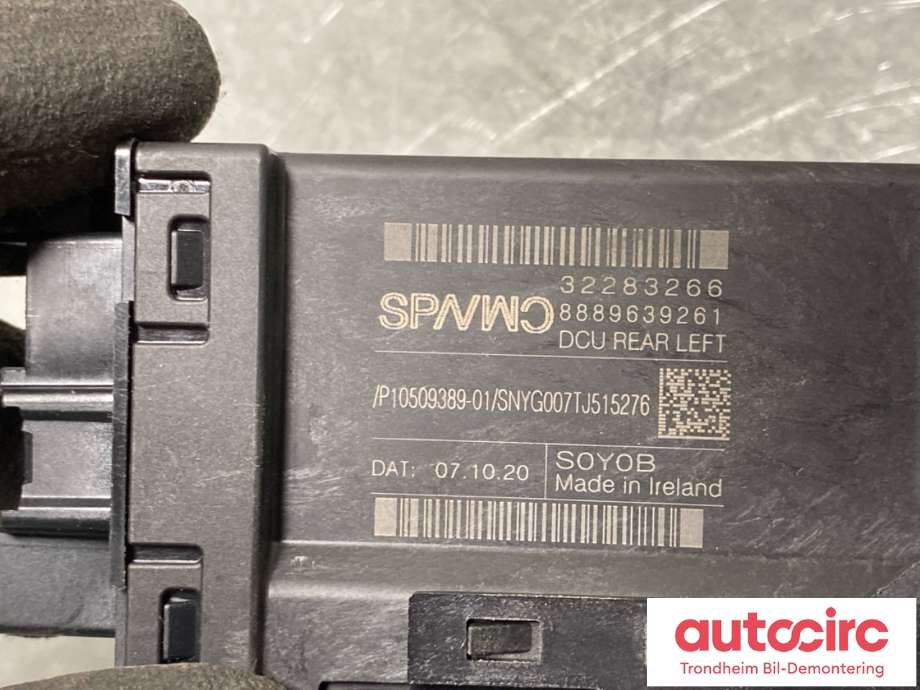 Ruteheis, kun motor, venstre bak til Volvo XC90 2015-2025 (Type II) (31349758|)
