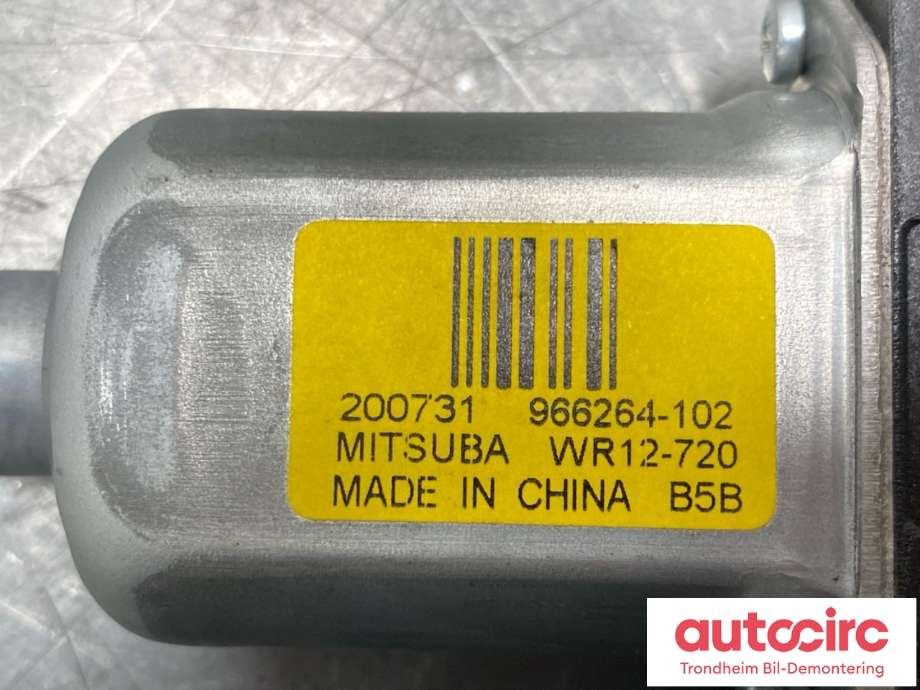 Ruteheis, kun motor, venstre bak til Volvo XC90 2015-2025 (Type II) (31349758|)