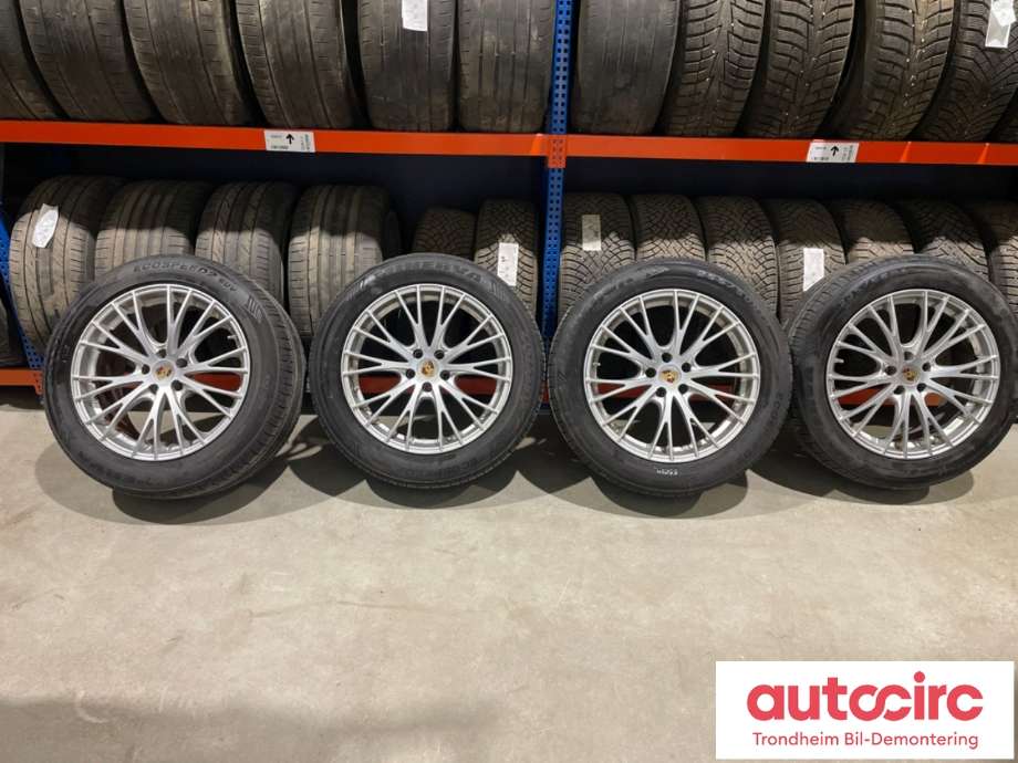 Hjulsett aluminium sommer til Porsche Macan, 2014-->> (95B) (95B) (19 TOMMER|225/50R19 107W)