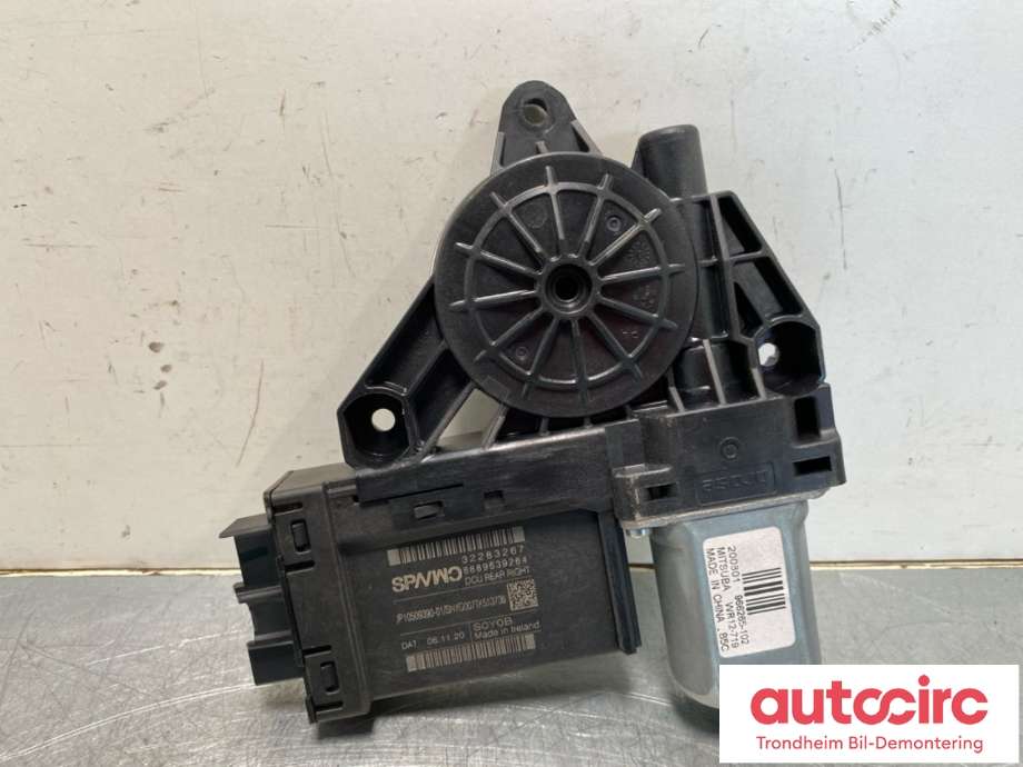 Ruteheis, kun motor, høyre bak til Volvo XC90 2015-2025 (Type II) (32283267|31349759|)