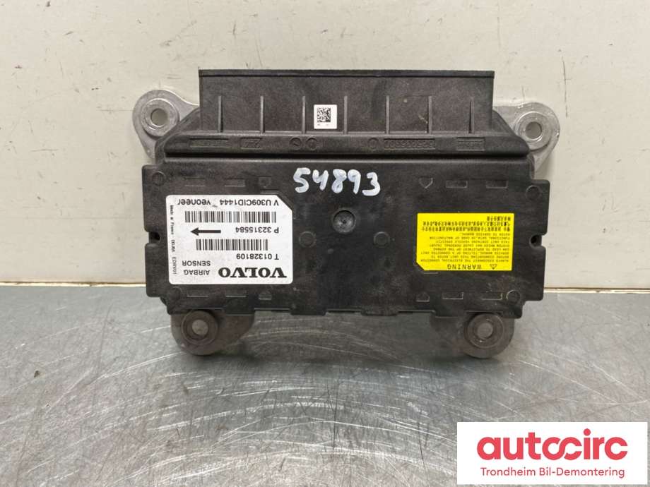 Styreenhet airbag hovedsensor til Volvo XC90 2015-2025 (Type II) (32315584|)