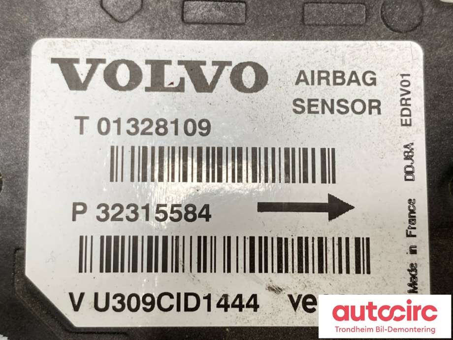 Styreenhet airbag hovedsensor til Volvo XC90 2015-2025 (Type II) (32315584|)