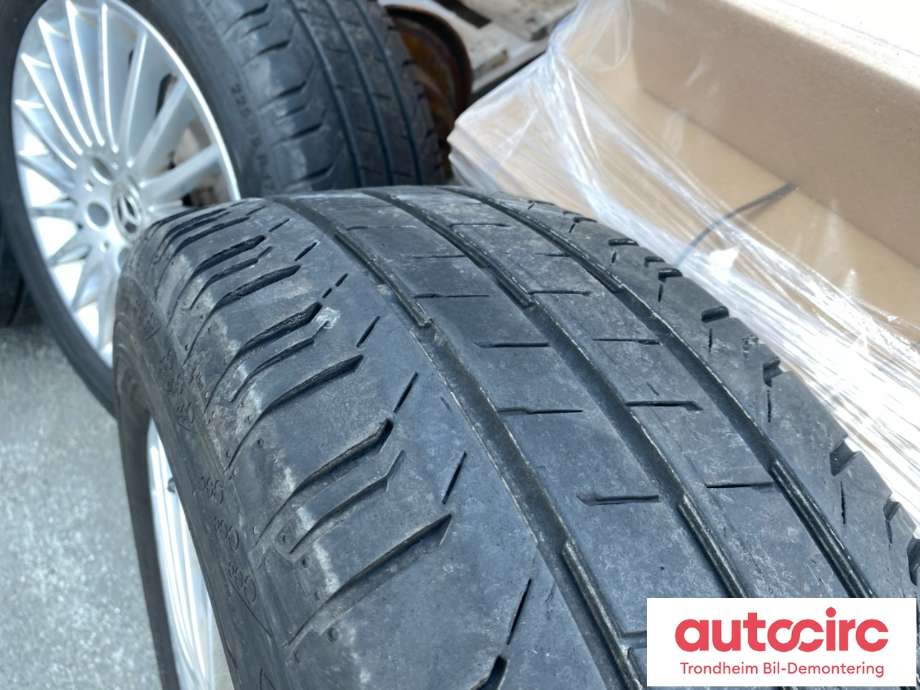 Hjulsett aluminium sommer til Mercedes Vito 2014-->> (W447) (W447) (17 TOMMER|225/55/R17C 109/107 H|7JX17  ET51|6MM)