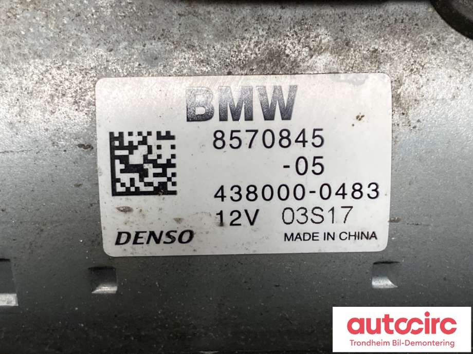 Starter diesel til BMW 2-Serie, Active/Gran Tourer 2014-->> (F45/F46) (F45/F46) (12 41 8 570 845|)