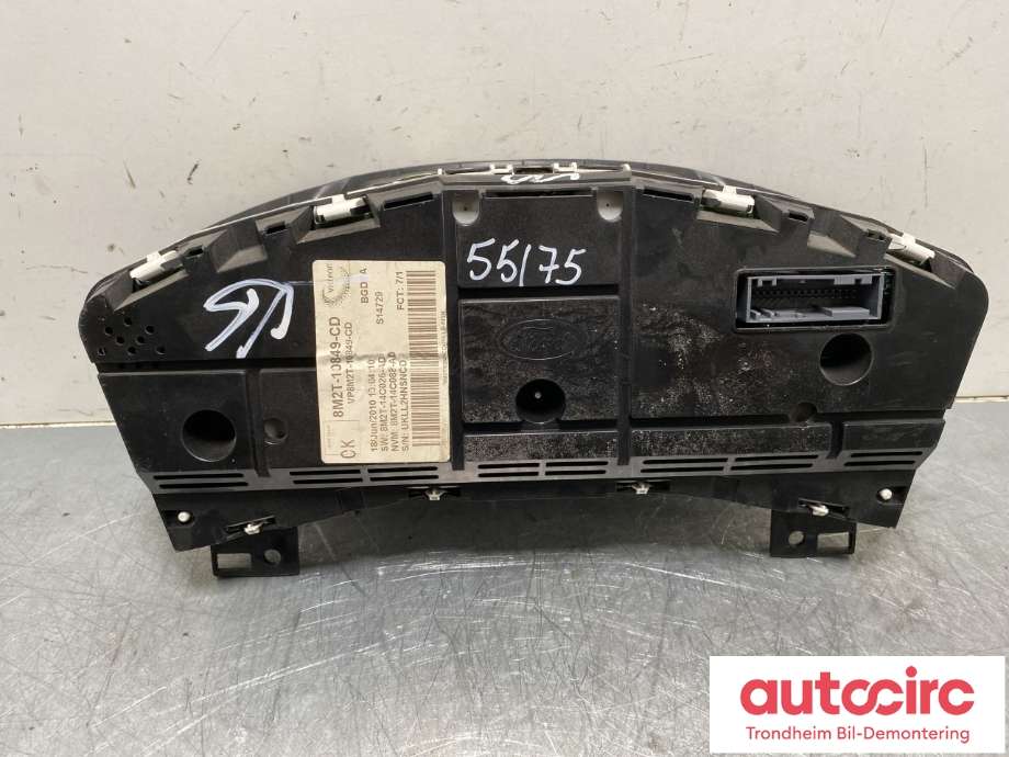 Instrumentpanel til Ford S-Max 2006-2010 (Type I, Fase 1) (VISTEON|8M2T-10849-CD|)