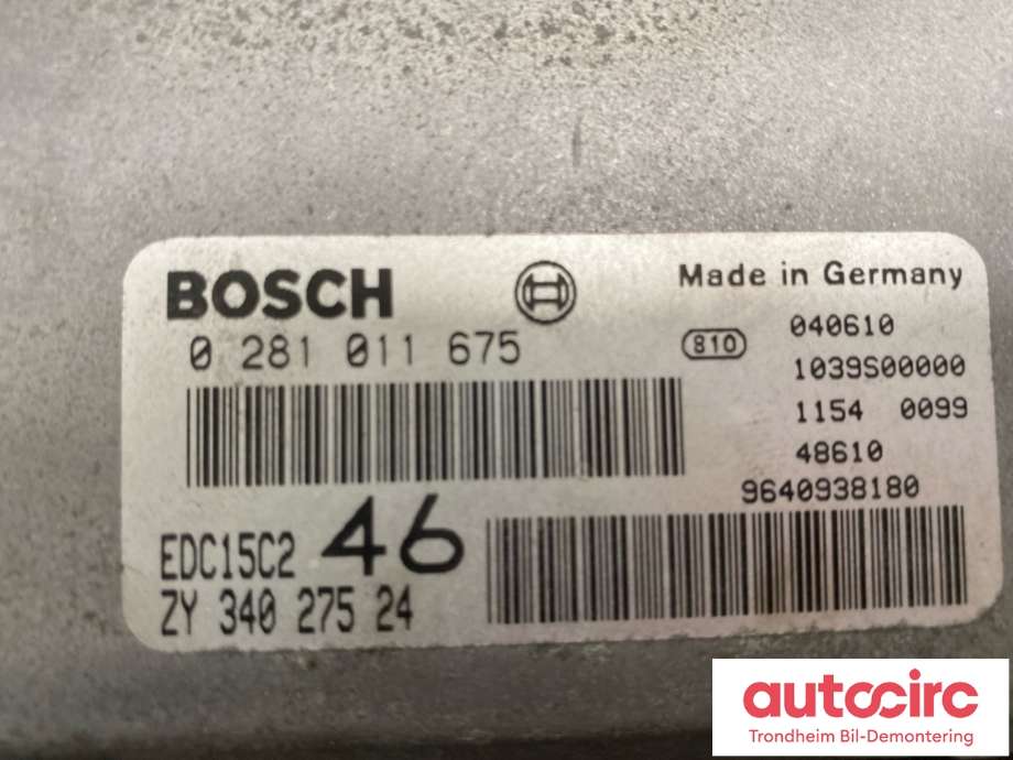 Styreenhet motor til Suzuki Grand Vitara, XL-7 2001-2007 (BOSCH|33920-53J20-000|)