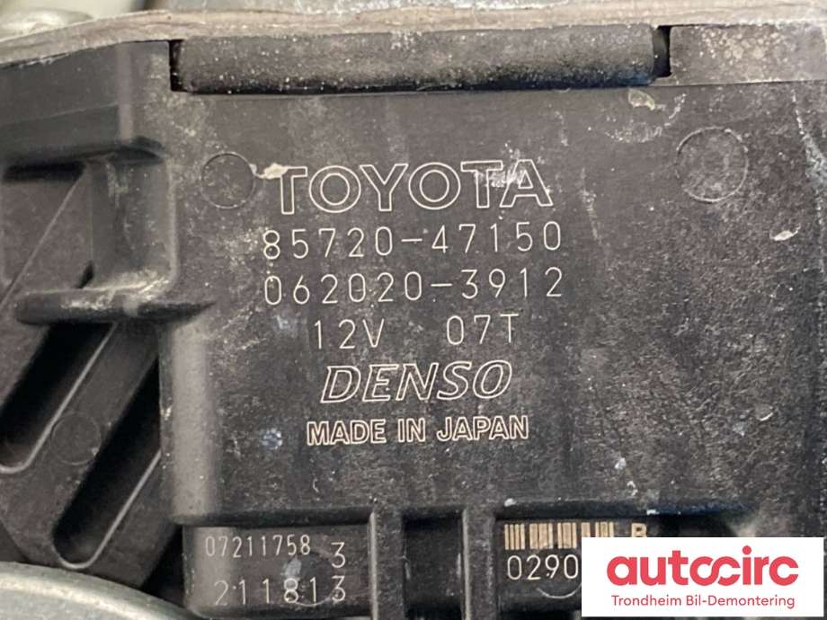 Ruteheis høyre bak til Toyota Prius 2016-2023 (Type IV) (combi) (combi) (6980347020|)