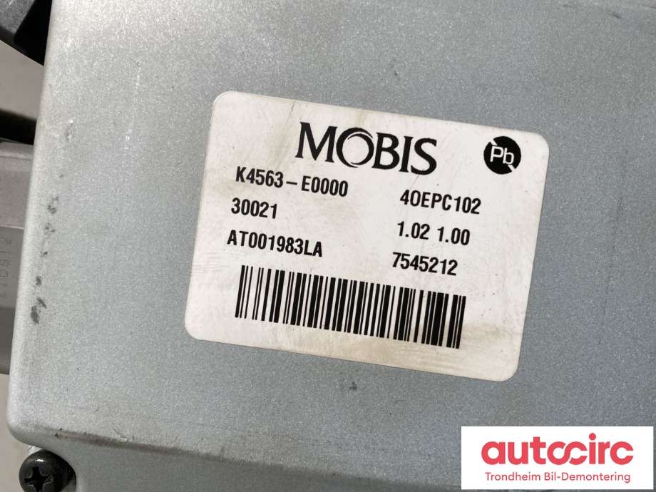 Rattaksel elektrisk servo til Hyundai Kona 2021-2023 (Type I, Fase 2) (56310K4271|)