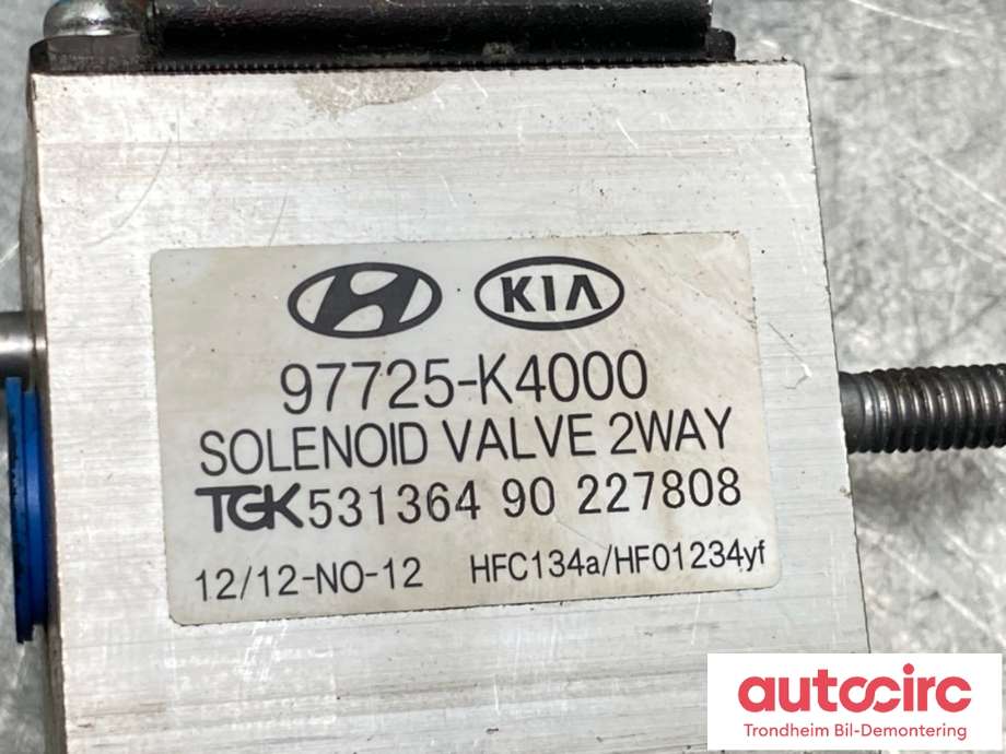 Aircondition diverse til Hyundai Kona 2021-2023 (Type I, Fase 2) (97725-K4100|97724-K4100|97724-K4000)