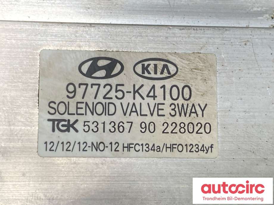 Aircondition diverse til Hyundai Kona 2021-2023 (Type I, Fase 2) (97725-K4100|97724-K4100|97724-K4000)