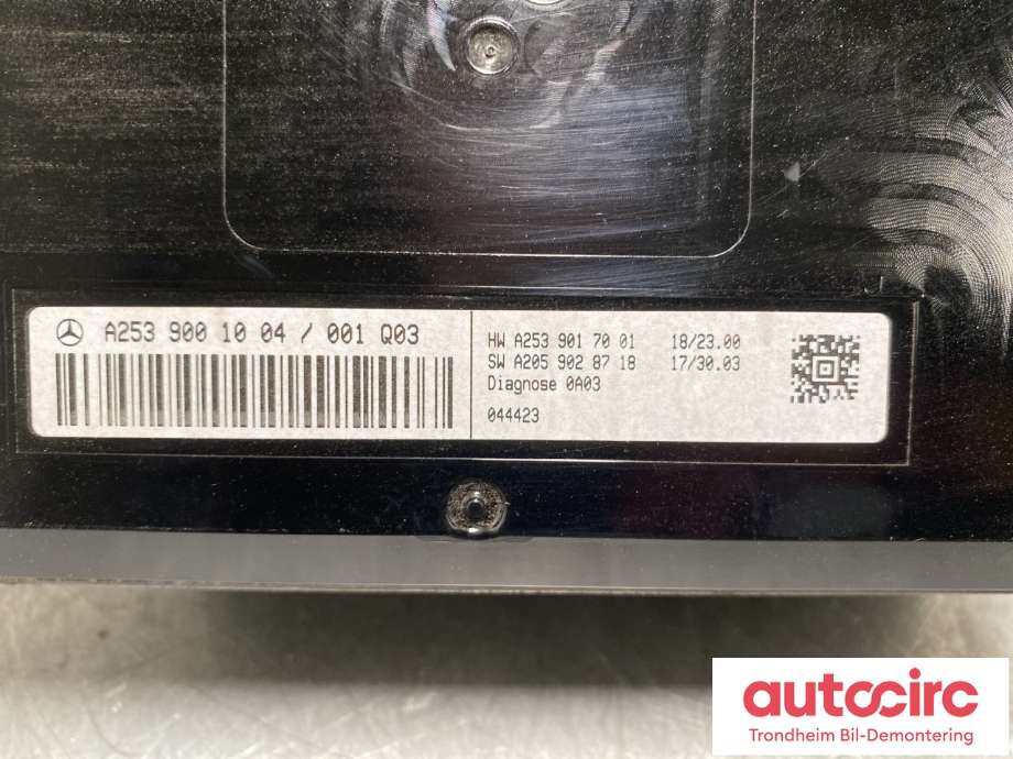 Instrument head-up display (HUD) til Mercedes EQC 2019-->> (A 253 900 10 04 80|)