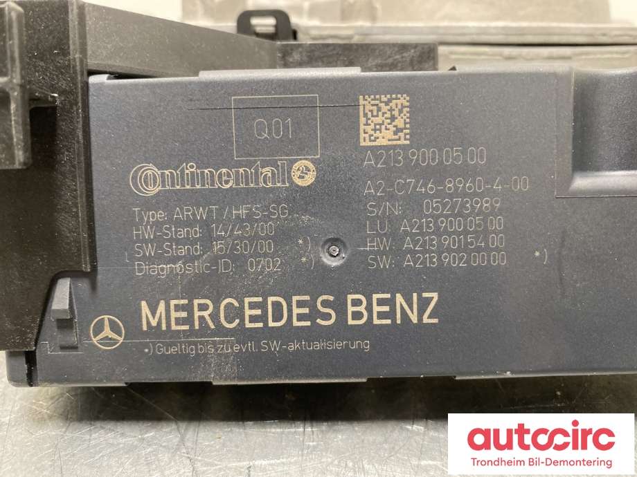 Baklukeåpner motor til Mercedes EQC 2019-->>  (A0999064703|)
