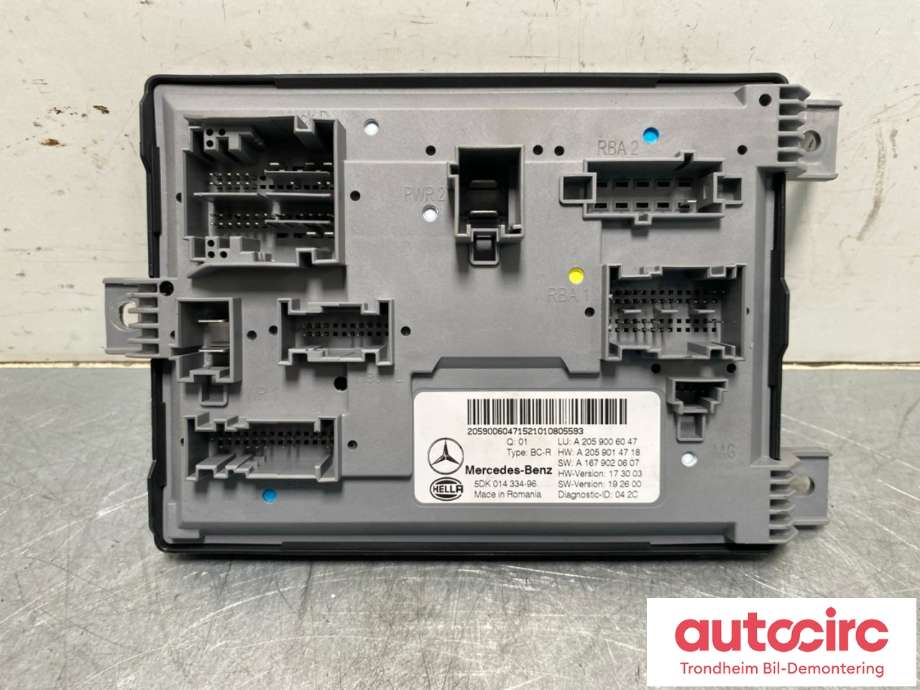 Styreenhet (SAM - Signal Acquisition Module) til Mercedes EQC 2019-->> (A2059006047|)