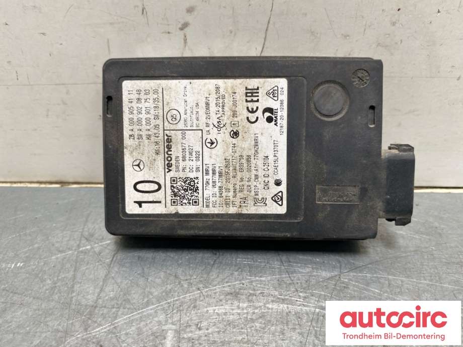 Sensor blindsone til Mercedes EQC 2019-->> (A0009054111|)