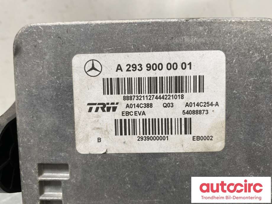 ABS sentral til Mercedes EQC 2019-->>  (A2939000101|)