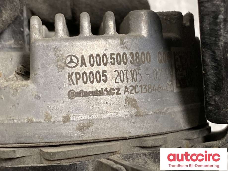 Vannpumpe elektrisk til Mercedes EQC 2019-->> (CONTINENTAL|A 000 500 32 86|)