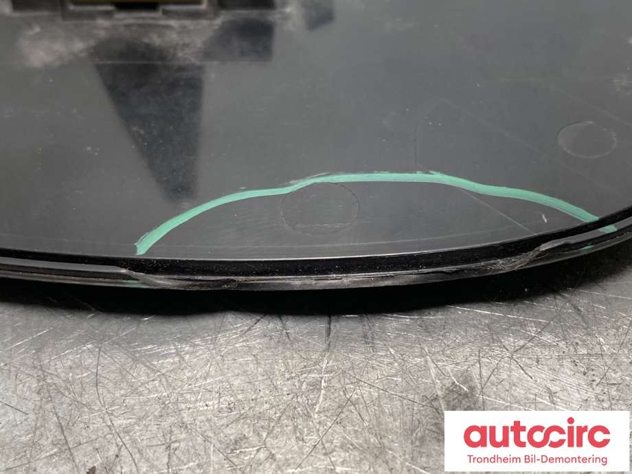 Speilglass høyre til Mitsubishi Outlander 2012-2015 (Type III, Fase 1) (7632B610|)