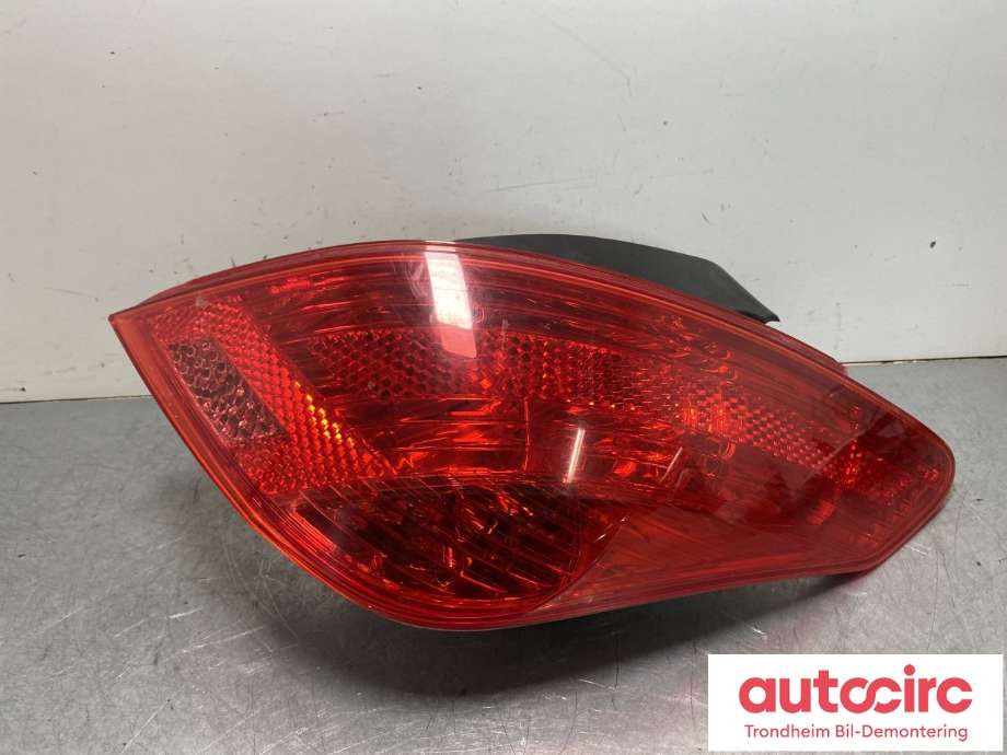 Baklykt høyre til Peugeot 308 2007-2011 (Type I, Fase 1) (6351 CV|)