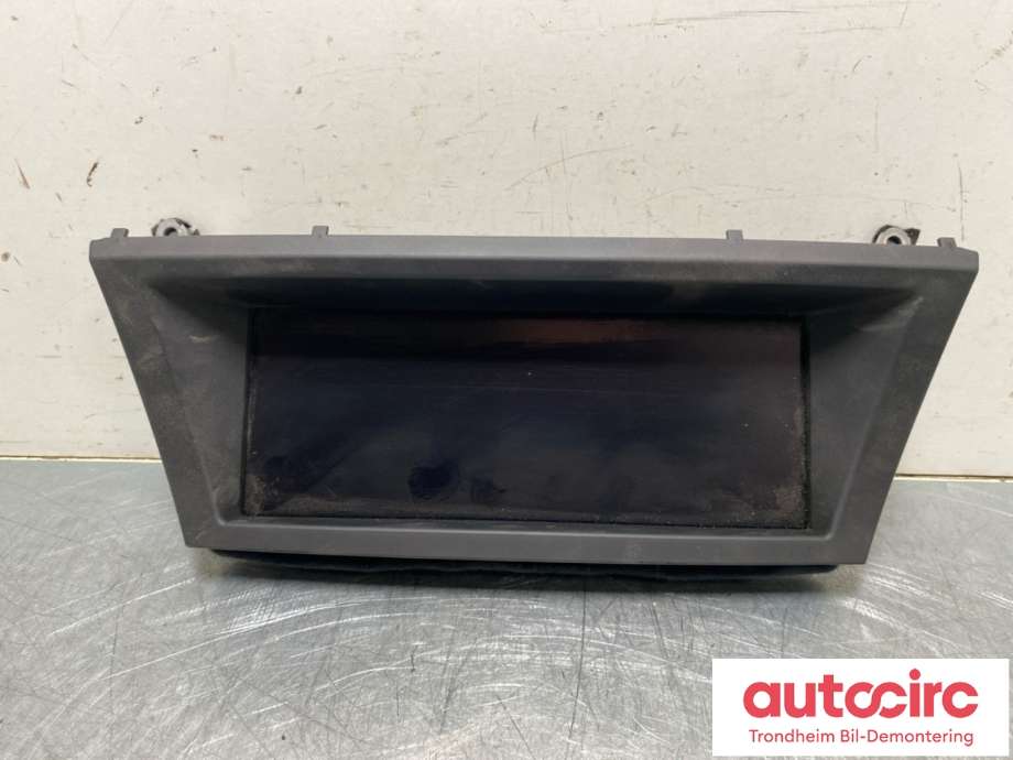Bilstereo navigasjon skjerm til BMW X5, 2007-2013 (E70) (E70) (65 50 9 289 580)