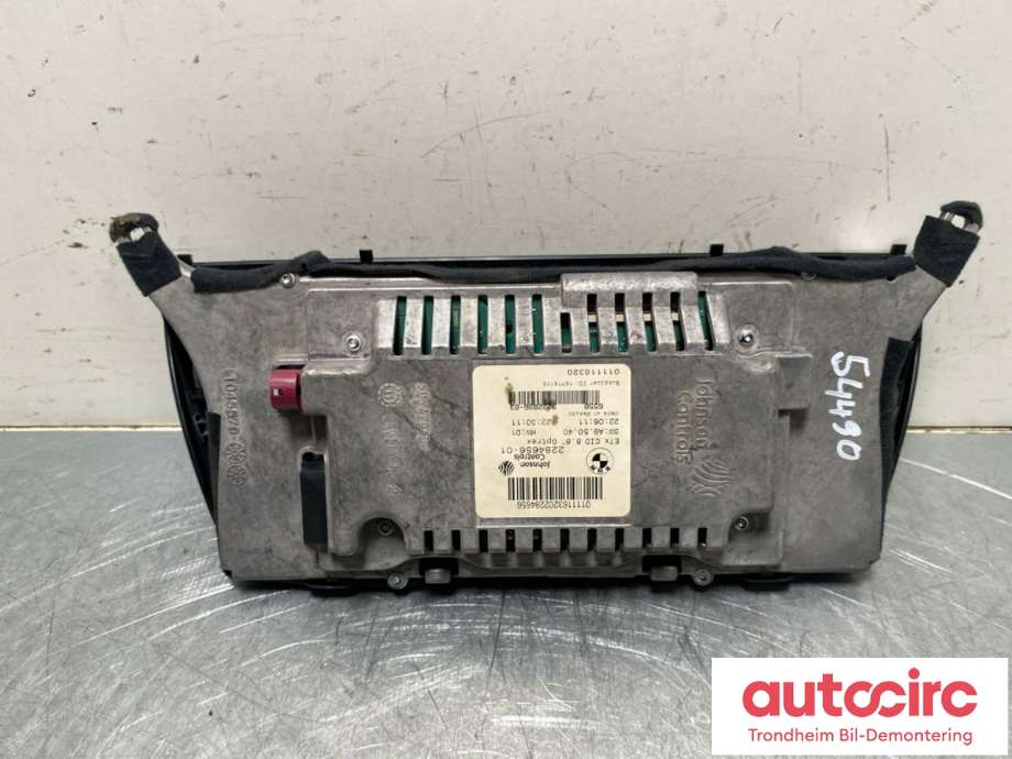 Bilstereo navigasjon skjerm til BMW X5 2007-2013 (E70) (E70) (65 50 9 289 580|)
