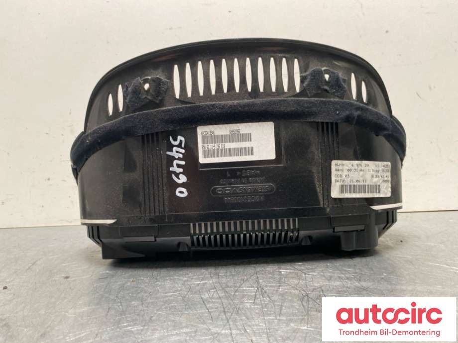 Instrumentpanel til BMW X5 2007-2013 (E70) (E70) (SIMENS VDO|62 10 9 236 818|)