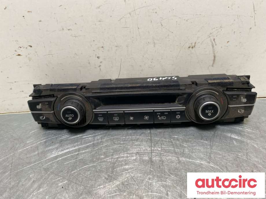 Varmeapparat betjening til BMW X5, 2007-2013 (E70) (E70) (64 11 9 310 449)