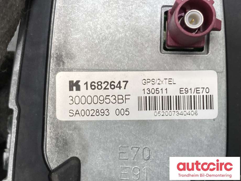 Antenne til BMW X5 2007-2013 (E70) (E70) (65 20 9 226 896|)