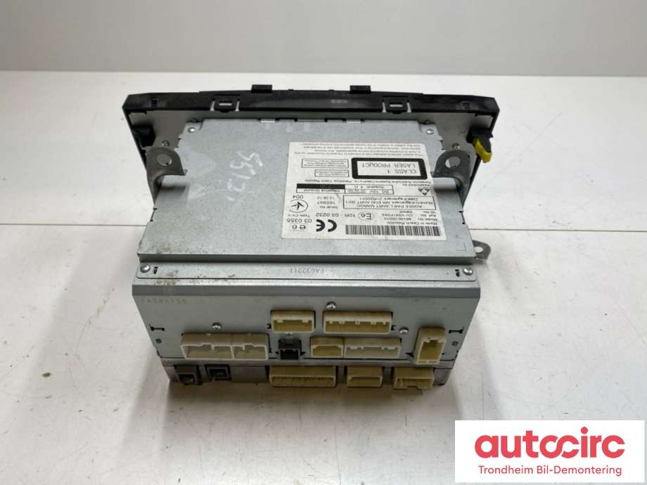 Bilstereo navigasjon til Toyota Avensis 2009-2015 (Type III, Fase 1)  (8614005010|)