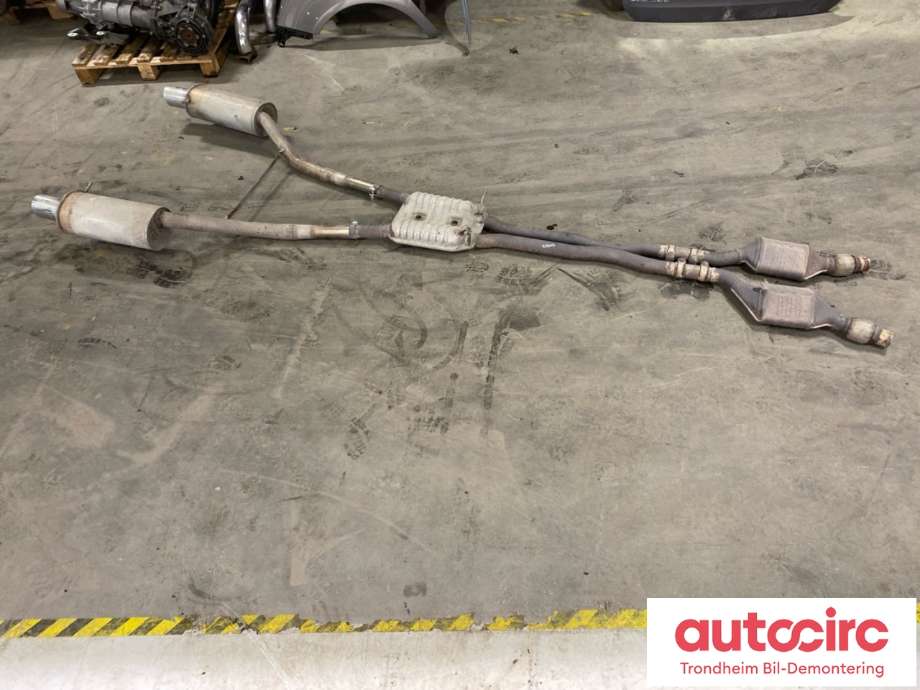 Eksosanlegg katalysator til Audi S6 1999-2003 (4B3 254 500 X|4B3 254 550 X|)