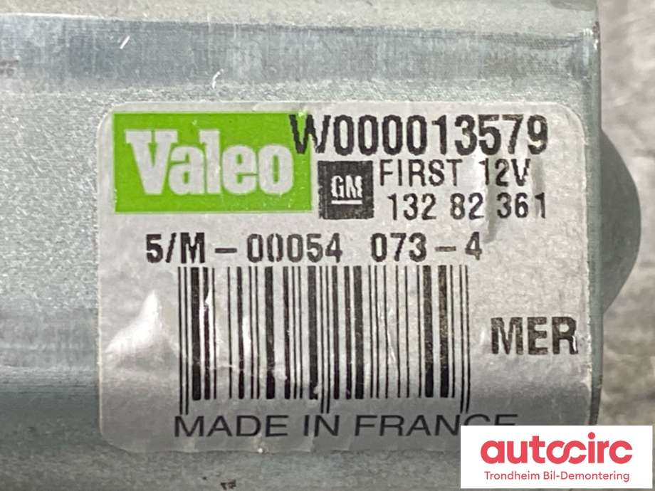 Viskermotor bakrute til Opel Meriva B 2010-2017 (VALEO|W000013579|13282361|)