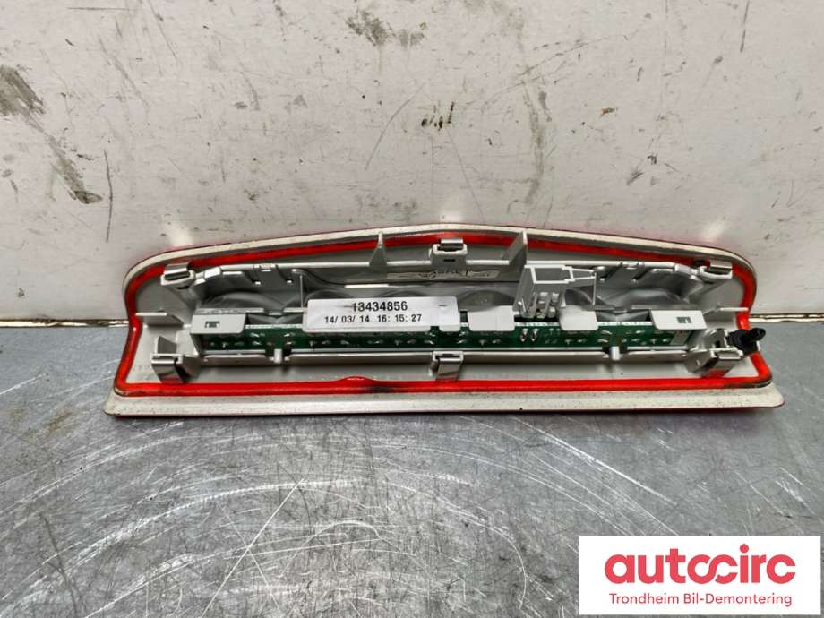 Baklykt bremselys bakrute til Opel Meriva B 2010-2017  (13434856|13469267|)
