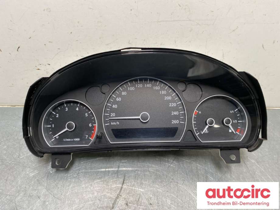 Instrumentpanel til Saab 9-5 2006-2010 (Type I, Fase 3) (12767380|)