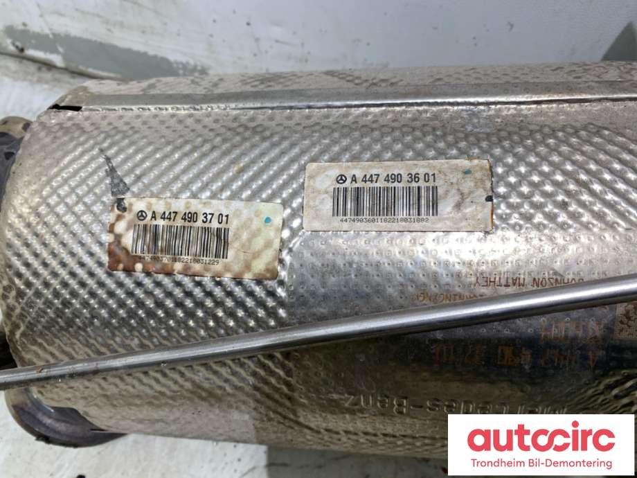 Katalysator til Mercedes Vito 2014-->> (W447) (W447) (A4474902901|)