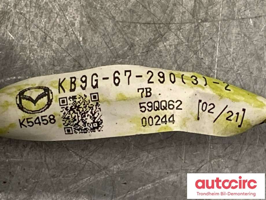 Parkeringssensor foran til Mazda CX-5 2017-->> (Type II)  (V.F|GMK667UC1|GMK667UC1PR|)