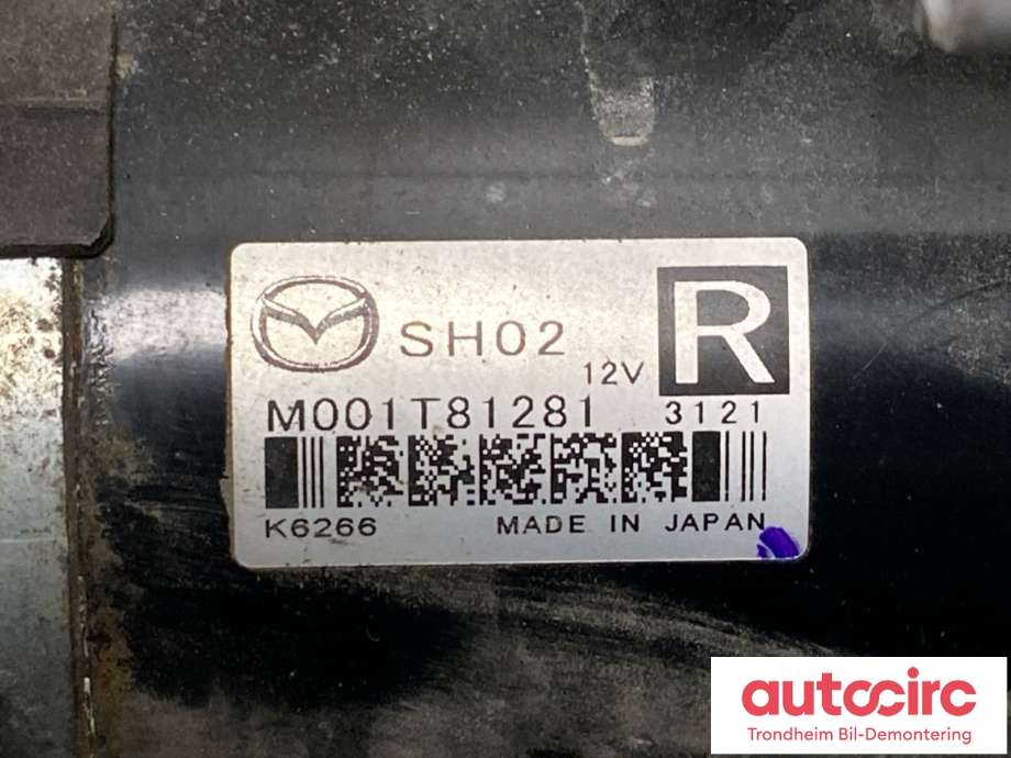 Starter diesel til Mazda CX-5 2012-2017 (Type I) (SH0218400|)