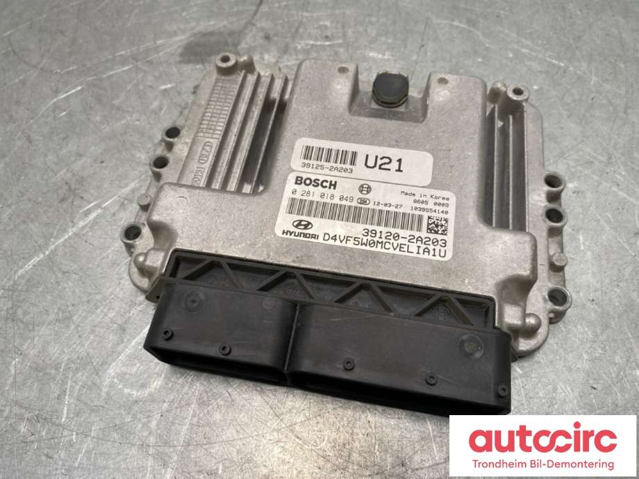 Styreenhet motor til Hyundai i40 2012-2017 (BOSCH/HYUNDAI|0 281 018 049|39120-2A203|)