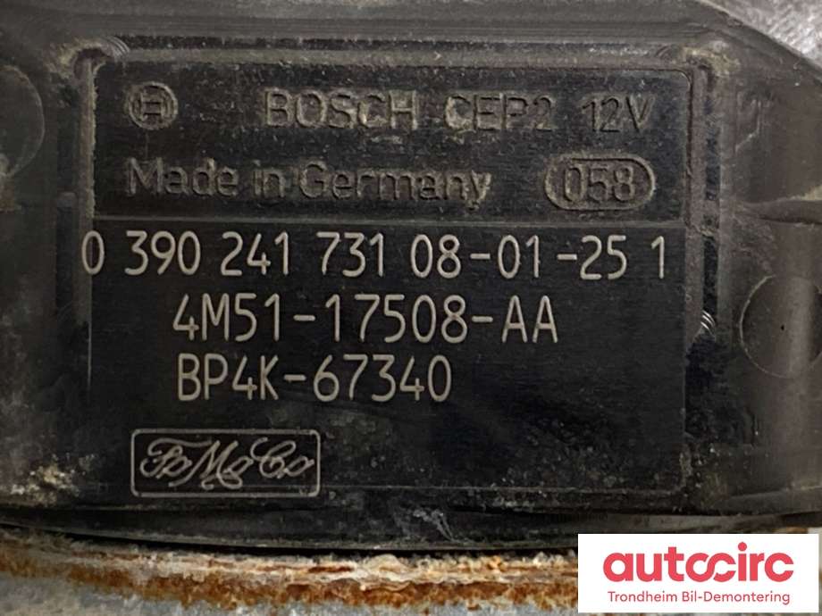 Viskermotor frontrute til Ford Focus 2008-2010 (Type II, Fase 2)  (1704578|4M51-17508-AB|)
