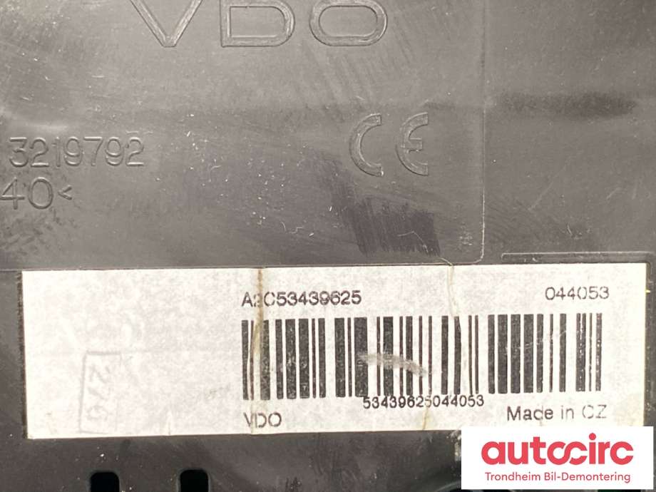 Instrumentpanel til VW Passat 2011-2015 (B7) (B7) (3AA 920 870 D|3AA 920 870 DX|)