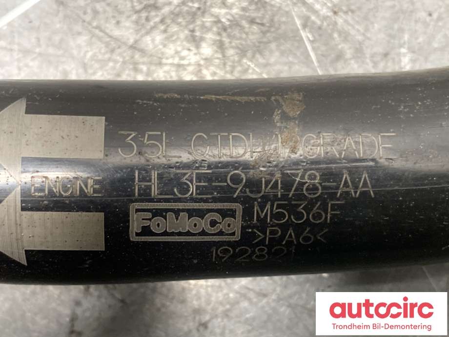 Turbo rør til Ford F-150 Raptor 2017-2020 (P552) (P552) (HL35-9J478-AA|HL3Z-9J478-A|)