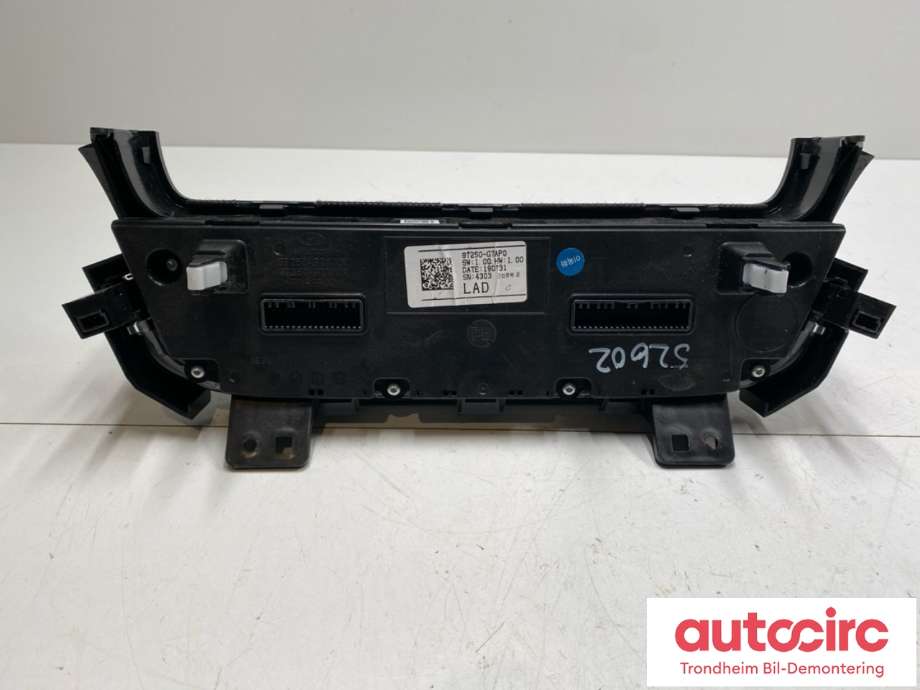 Varmeapparat betjening til Hyundai Ioniq Electric 2019-->> (Fase 2) (97250G7AP0RET|)