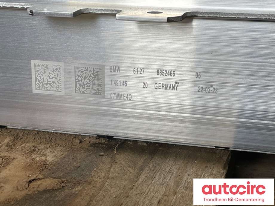 Batteripakke-modul elbil til BMW iX1 2023-->> (U11) (U11) (61 27 8 852 466|61 27 8 886 685|)