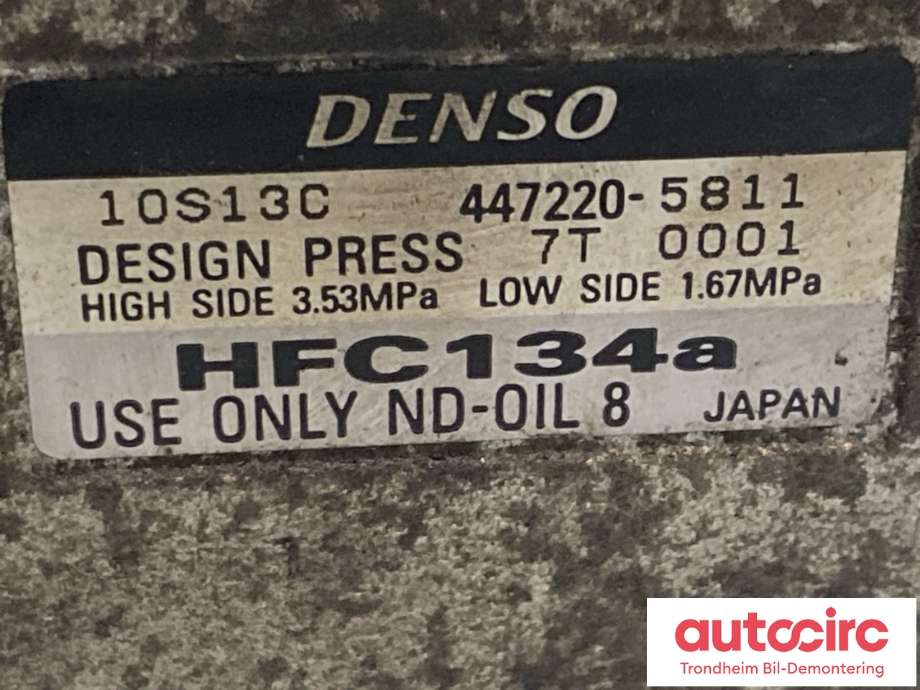 Aircondition kompressor til Suzuki Grand Vitara, XL-7 2001-2007  (DENSO|9520065DH0|)