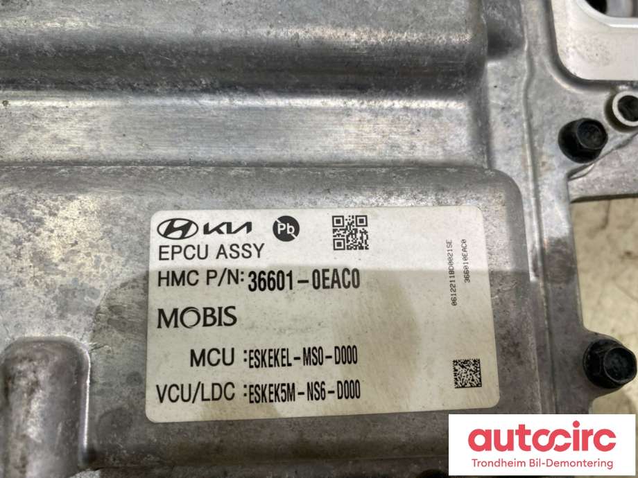 Inverter elbil til Kia e-Soul 2019-->> (Type III) (MOBIS|36601-0EAC0|)