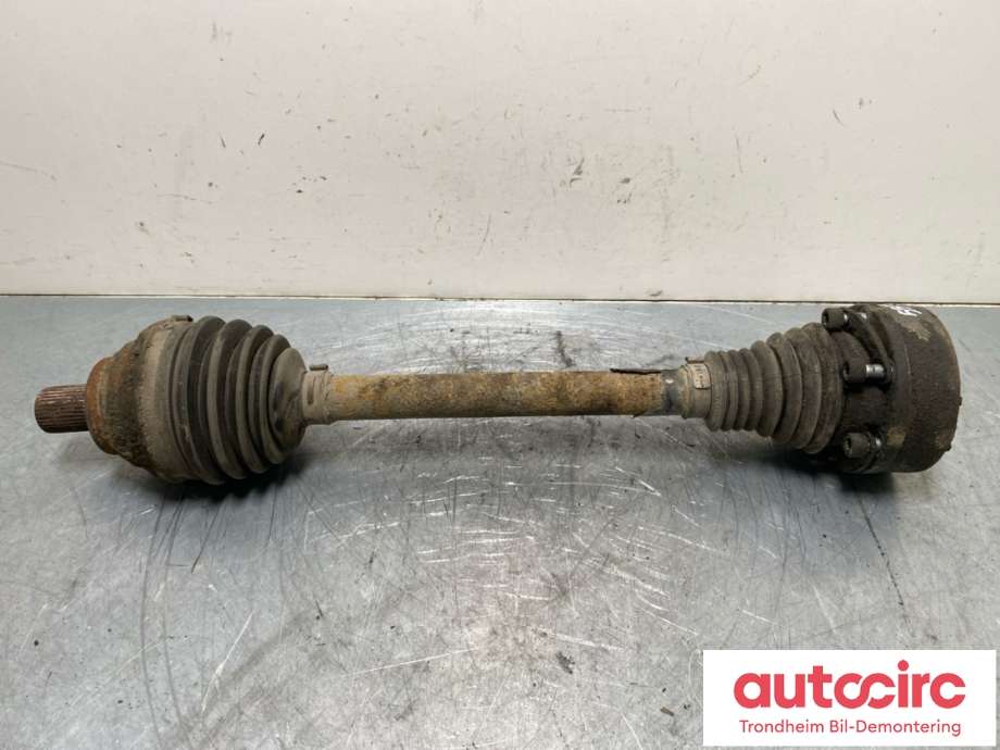 Drivaksel venstre foran, diesel/manuell til Audi A3 2003-2008 (Type II, Fase 1)  (1K0 407 271 AT|1K0 407 451 CX|1K0 407 271 LB)