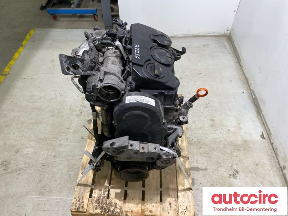 Motor diesel til Audi A3 2003-2008 (Type II, Fase 1)  (REDUSERT PRIS.|03G 100 037 H|03G 100 098 HX|)