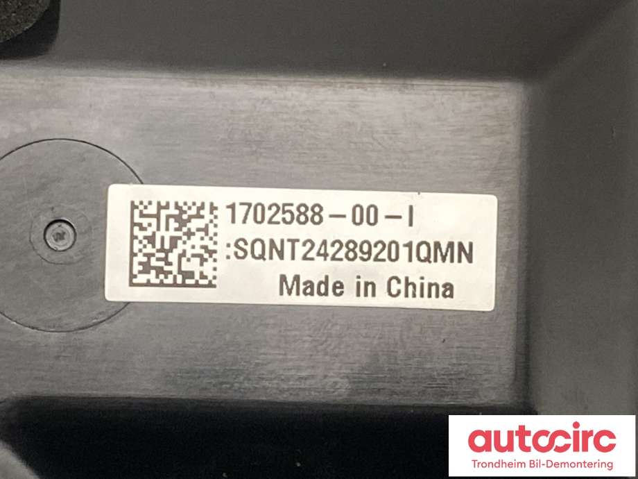 Styreenhet diverse til Tesla Model 3 2024-->> (Fase 2)  (1702588-S0-I|1702588-S0-J|)